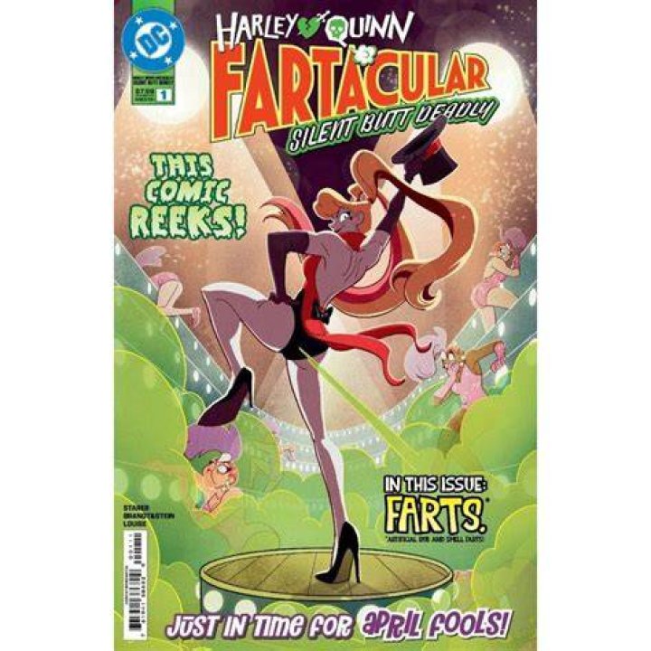 Harley Quinn Fart Comic Cover Revealed: Why Fans Are Calling It DC's Worst Ever
