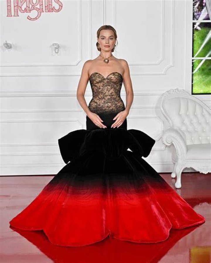 Unpacking the Look: Margot Robbie Stuns in 100 Carats of 'Nude Diamonds' and Sheer Corsetry