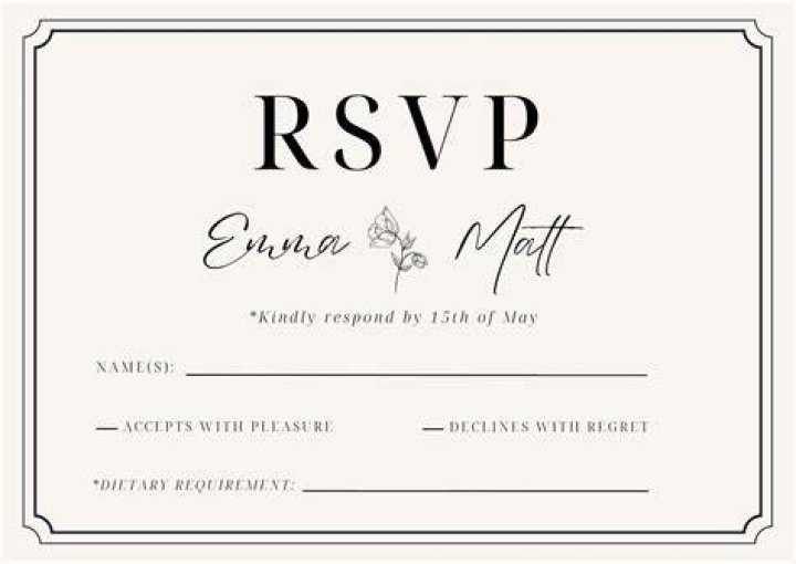 What Does RSVP Mean? Complete Guide to Invitation Rules and Etiquette